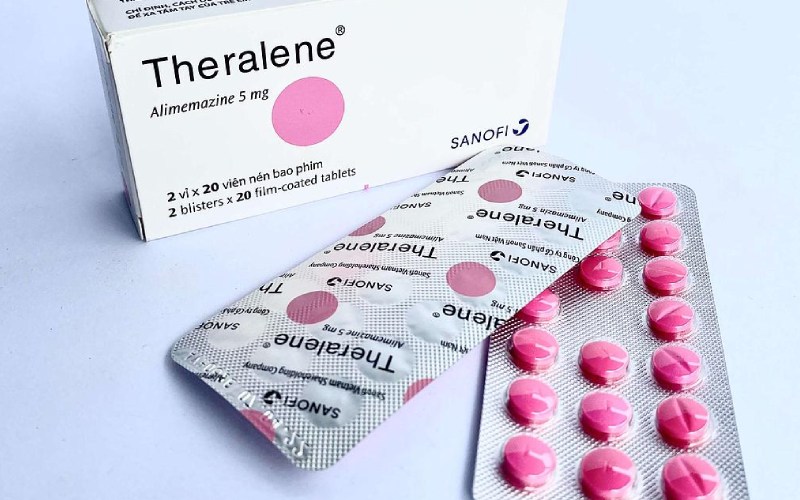Theralene dùng như thế nào