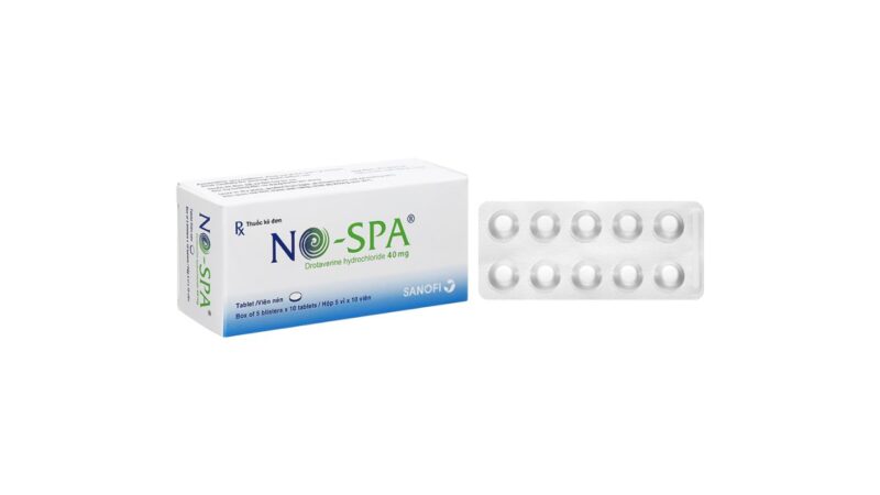 No-spa là một loại thuốc chứa hoạt chất drotaverin có khả năng làm giảm các cơn đau do quặn cơ trơn ở gan, mật và ruột