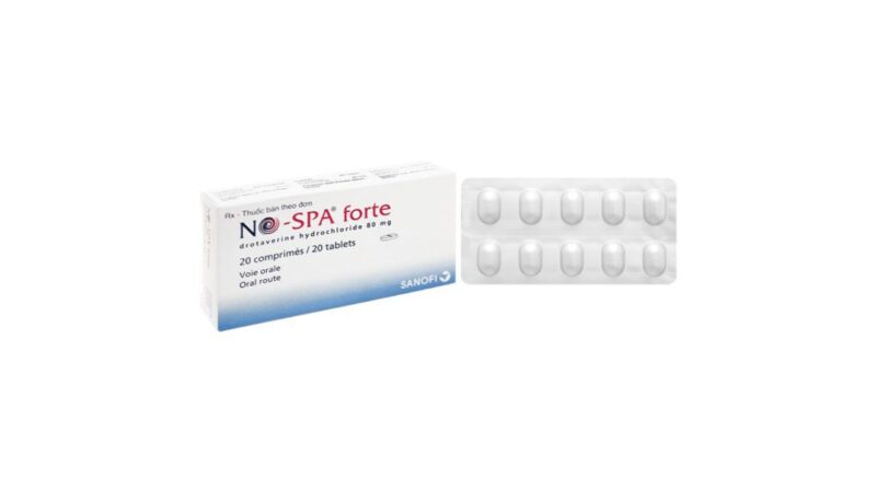 No spa forte là một loại thuốc thuộc nhóm chống co thắt