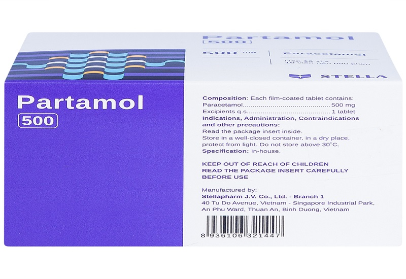 Partamol là thuốc gì?