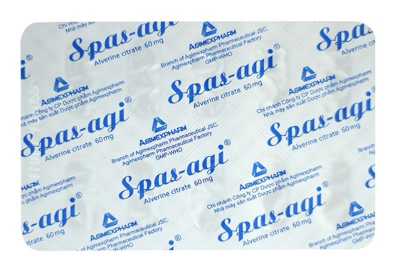 Vai trò của thuốc Spas Agi trong điều trị bệnh lý liên quan đến chống co thắt cơ trơn