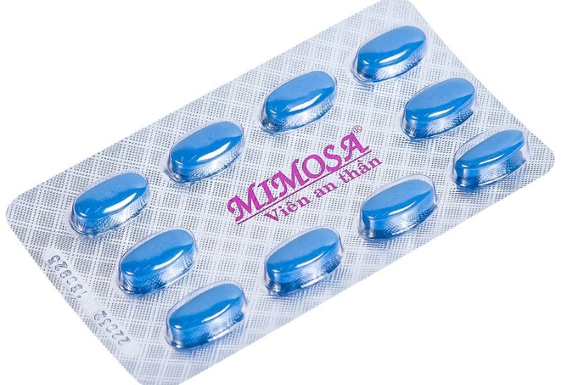Thành phần trong 1 viên uống Mimosa