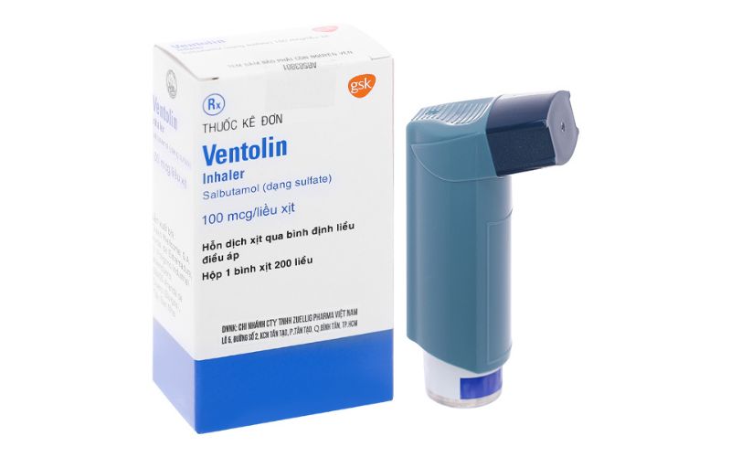 Công dụng của Ventolin dạng xịt