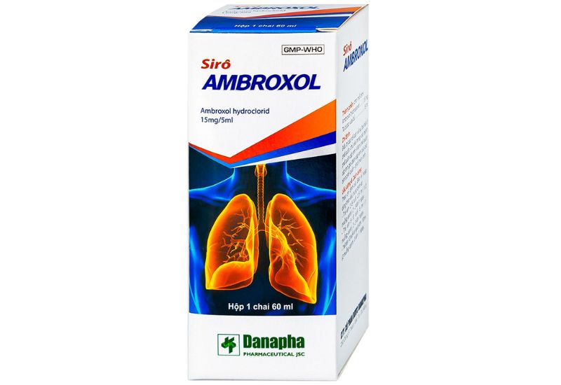 Siro ho long đờm Ambroxol khá phổ biến với nhiều người.