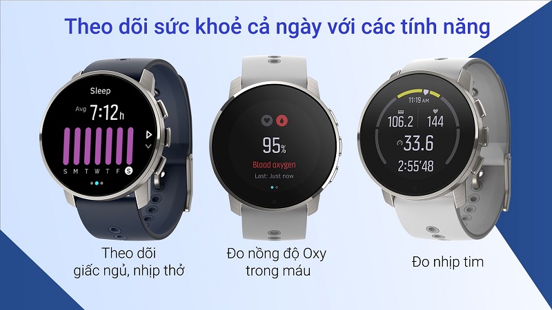 Suunto 9 Baro là một dòng đồng hồ đo calo được nhiều vận động viên chuyên nghiệp lựa chọn bởi nhiều tính năng vượt trội. 