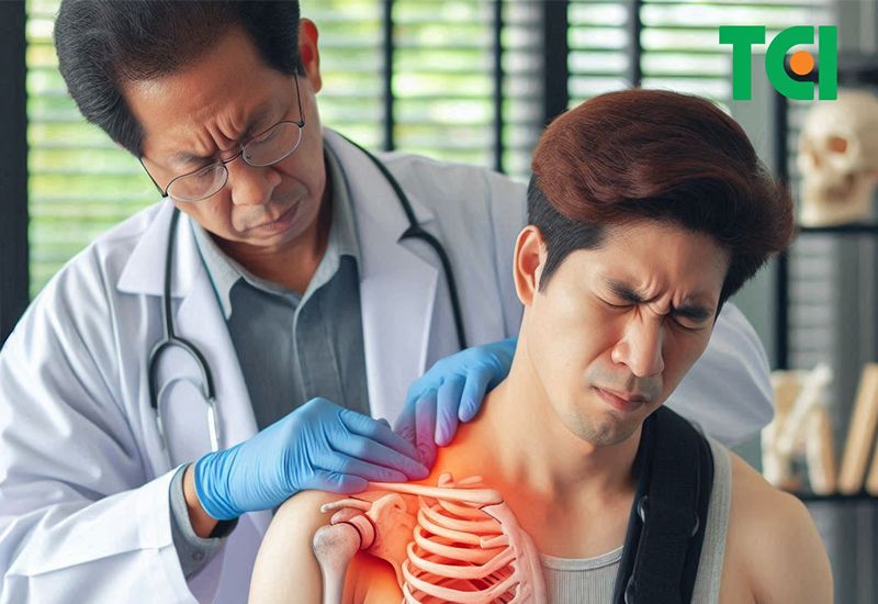 khám và điều trị gãy xương đòn