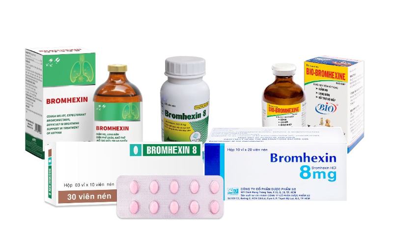sản phẩm Bromhexin