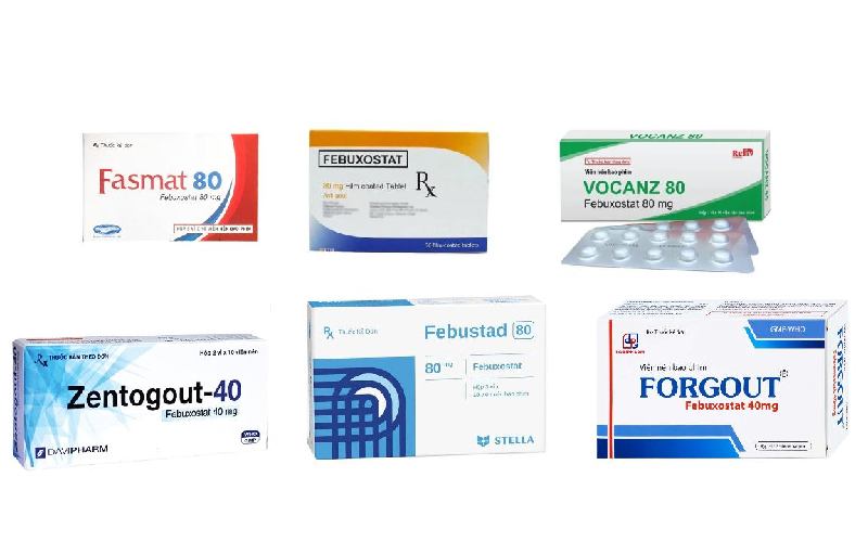 Febuxostat chữa bệnh gì