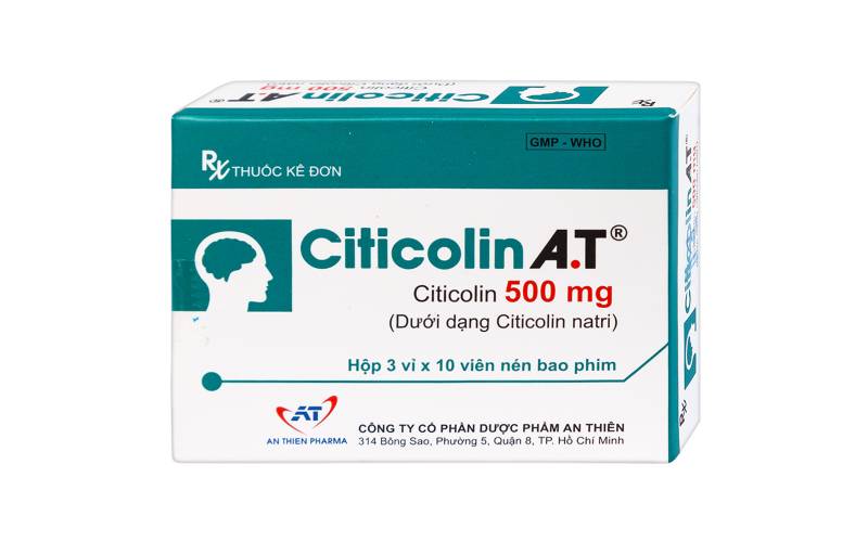 các thuốc Citicolin