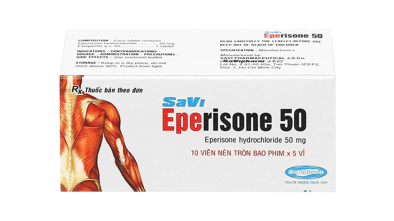 Eperisone giãn cơ