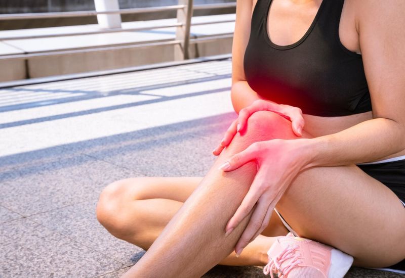 biểu hiện trật khớp gối nhẹ