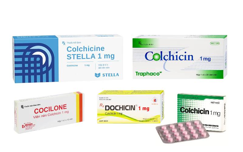 thuốc Colchicine 1mg