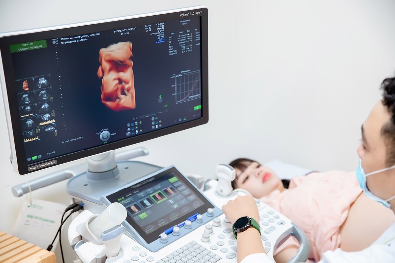 TCI thực hiện siêu âm 5D tại các mốc quan trọng