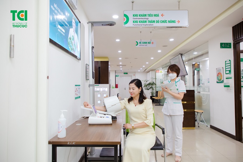 khám sức khỏe tại TCI