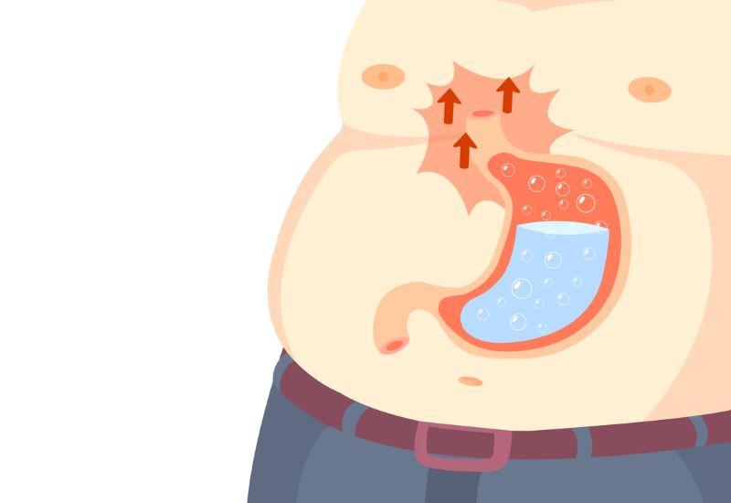 Nguyên nhân bệnh lý khiến ăn xong bị ợ hơi nhiều