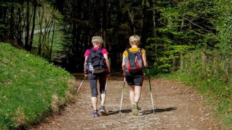 Ứng dụng Strava khi đi bộ đường dài