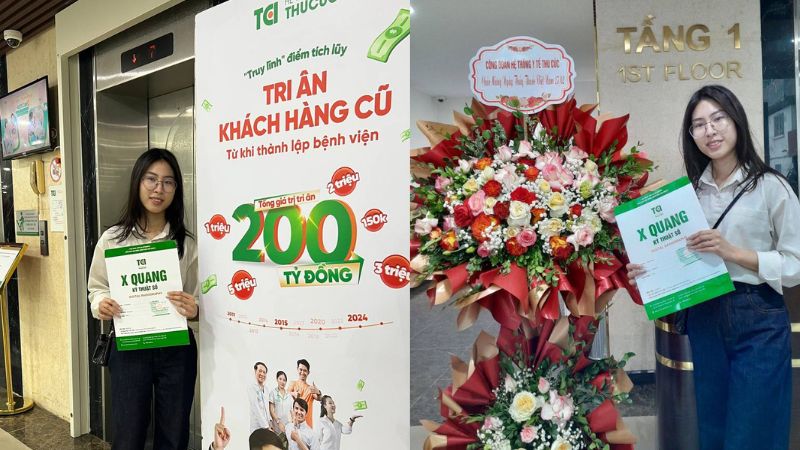 Chị Bùi Thu Trang cũng là một trong những khách hàng đã nhận được quà tri ân từ Thu Cúc TCI trong đợt này.