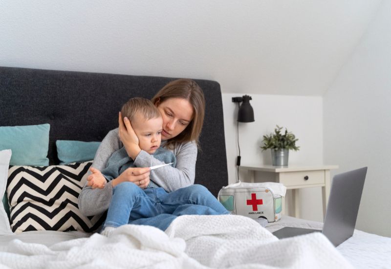 Giải đáp chi tiết thắc mắc: Tiêm vắc-xin 6 trong 1 trẻ có bị sốt không?
