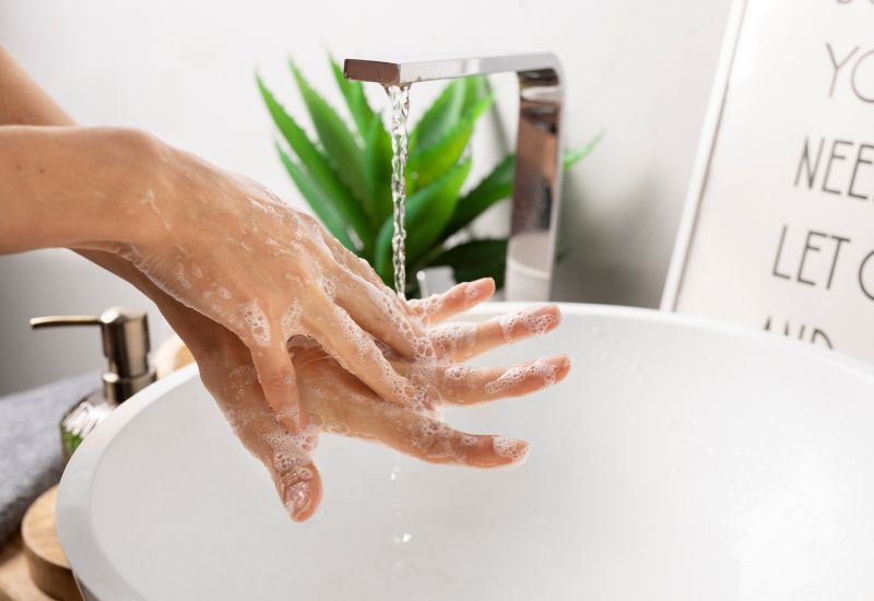Vệ sinh cá nhân là biện pháp phòng bệnh quan trọng hàng đầu.