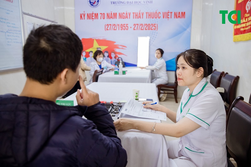 Đại học Vinh khám sức khỏe