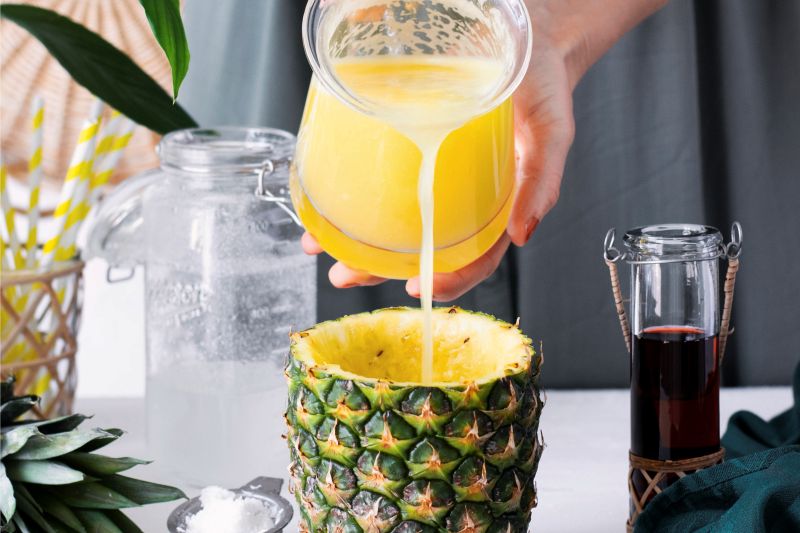 tác dụng của nước ép dứa với phụ nữ