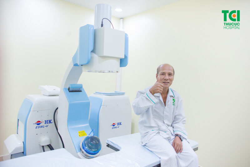 Tán sỏi ngoài cơ thể và thời gian hồi phục
