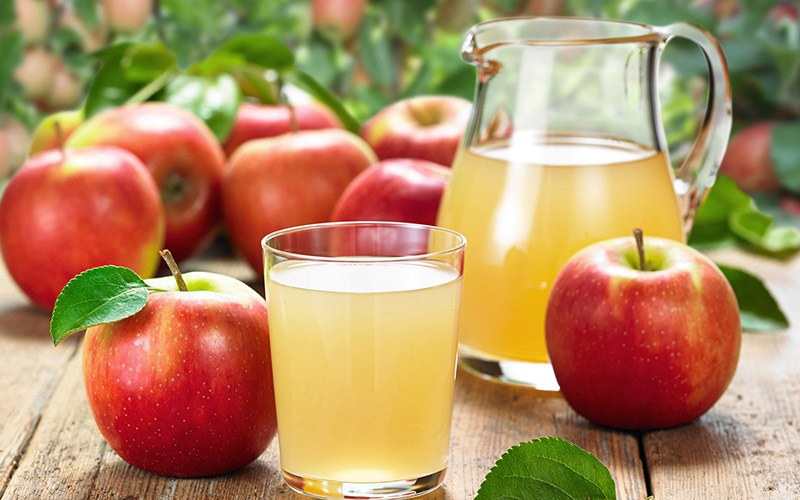 Một ly nước ép táo (khoảng 240 ml) cung cấp khoảng 10% nhu cầu kali hàng ngày.