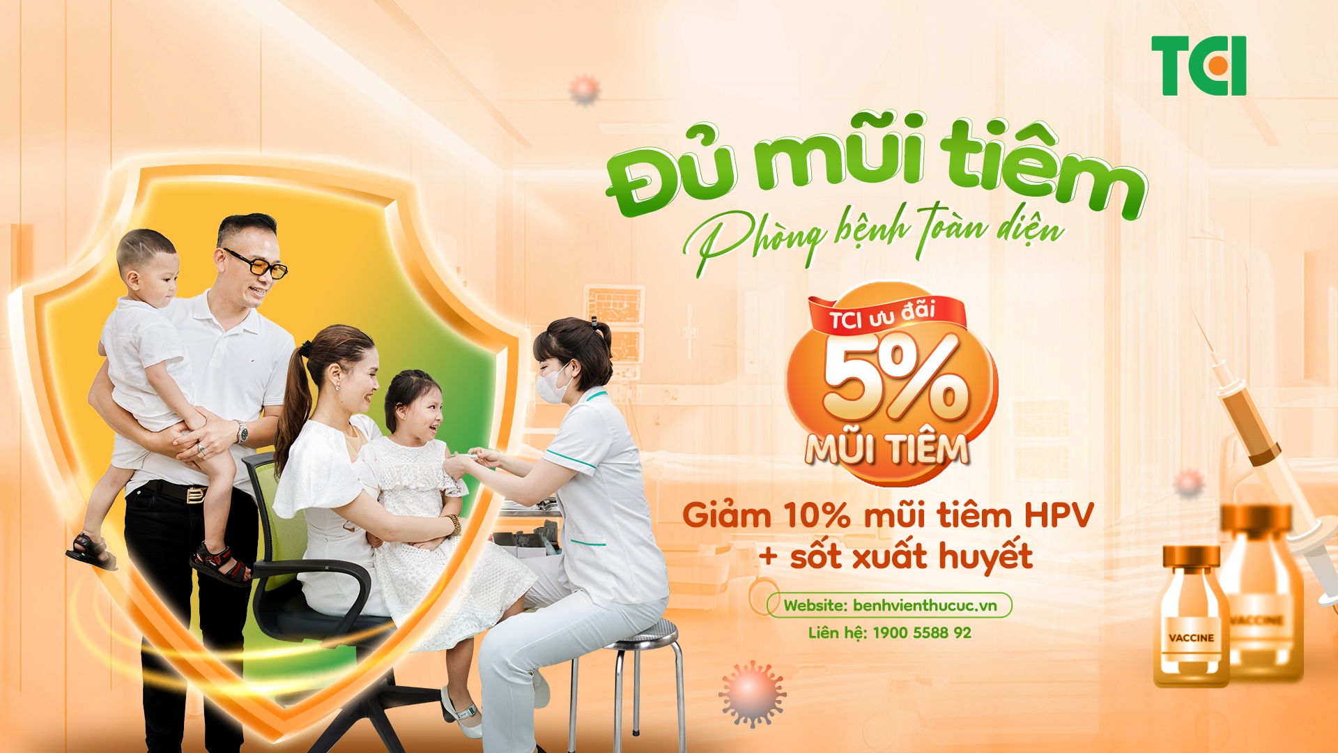 Chương trình ưu đãi hấp dẫn hỗ trợ khách hàng thực hiện tiêm chủng đầy đủ