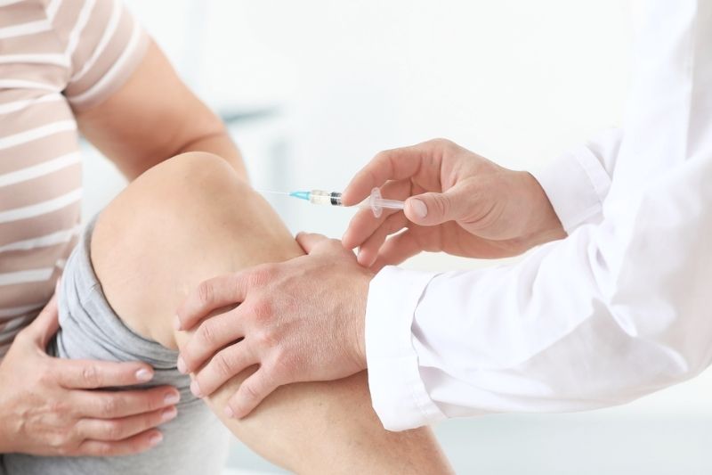 tiêm chất nhờn khớp gối